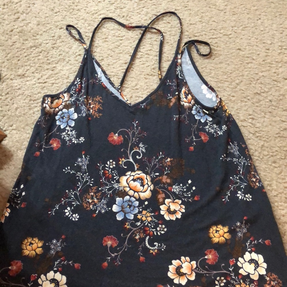 American Eagle soft and sexy  cross back tank top